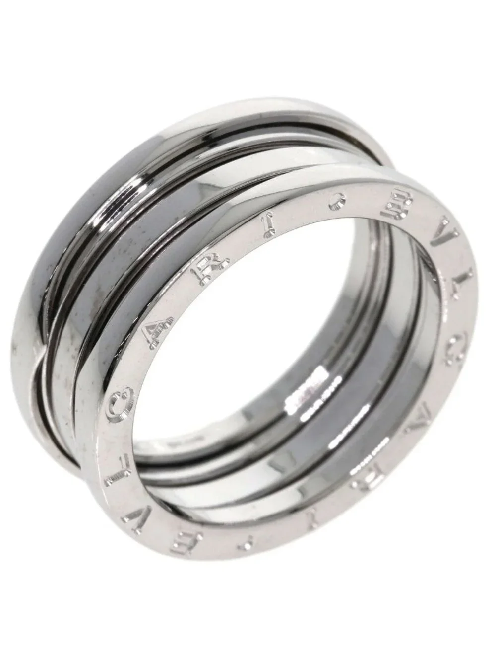 Bvlgari B-zero One Band 60 Ring 18K White Gold